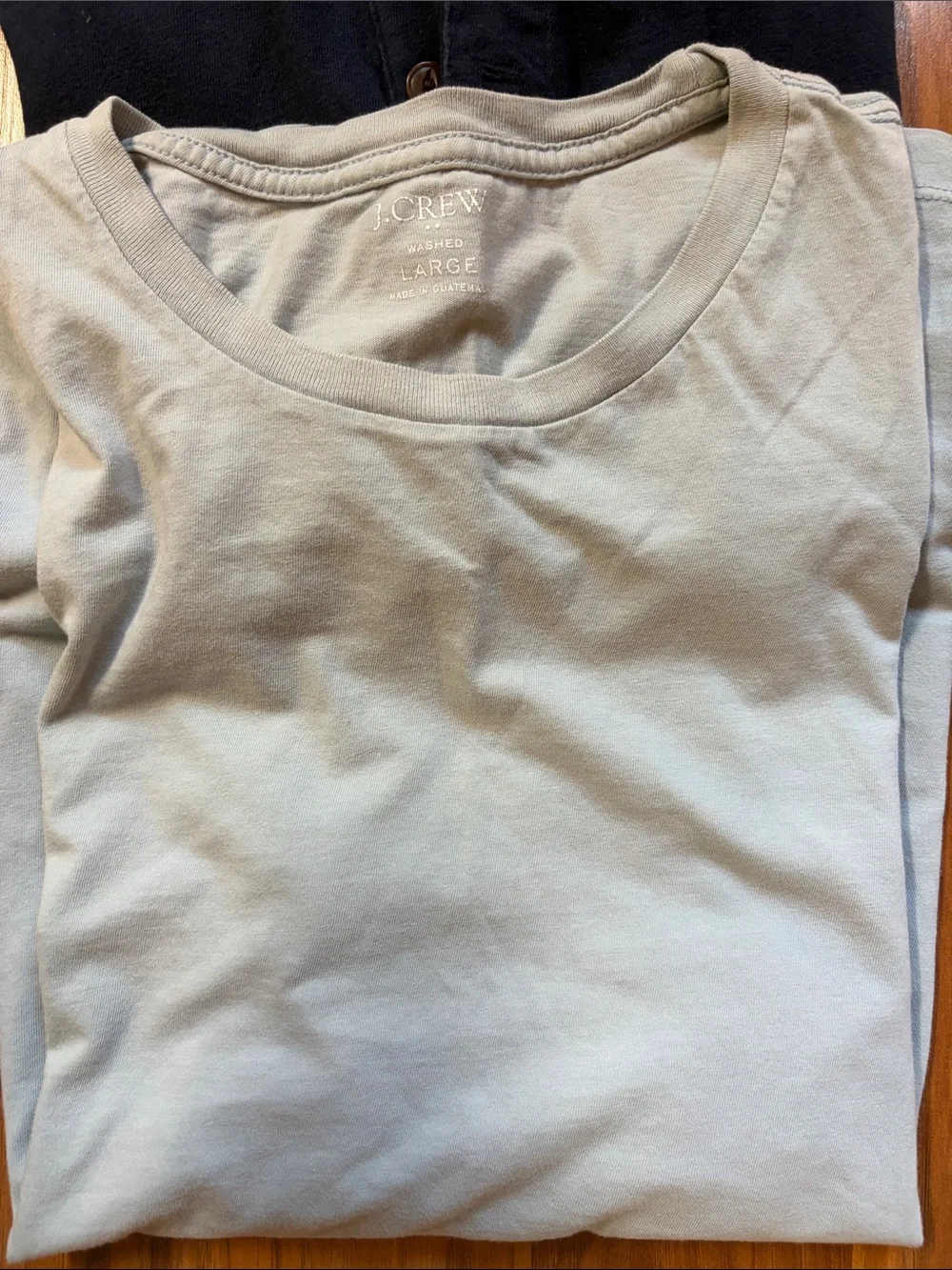 3-Pack Men’s Short Sleeve Tees & Henley in Navy, Light Blue, Sage